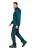 Куртка рабочая мужская летняя "Снейк" цвет темно-бирюзовый/черный