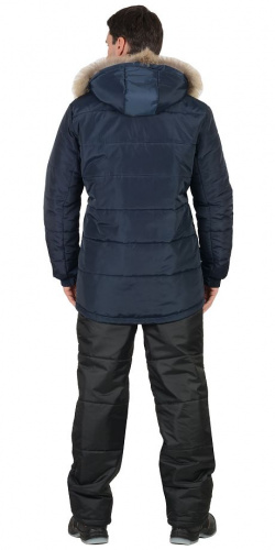 Куртка "ФОРВАРД" : зимняя, мужская, цв. т-синий