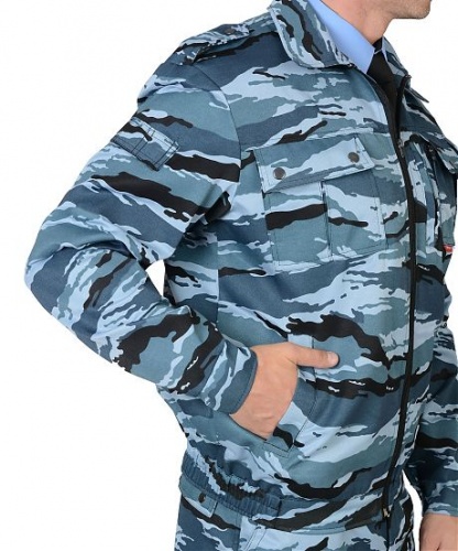 Костюм "Фрегат" куртка, брюки (тк. Грета 210) КМФ Серый вихрь