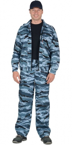 Костюм куртка, брюки (тк.смесовая) КМФ Серый вихрь